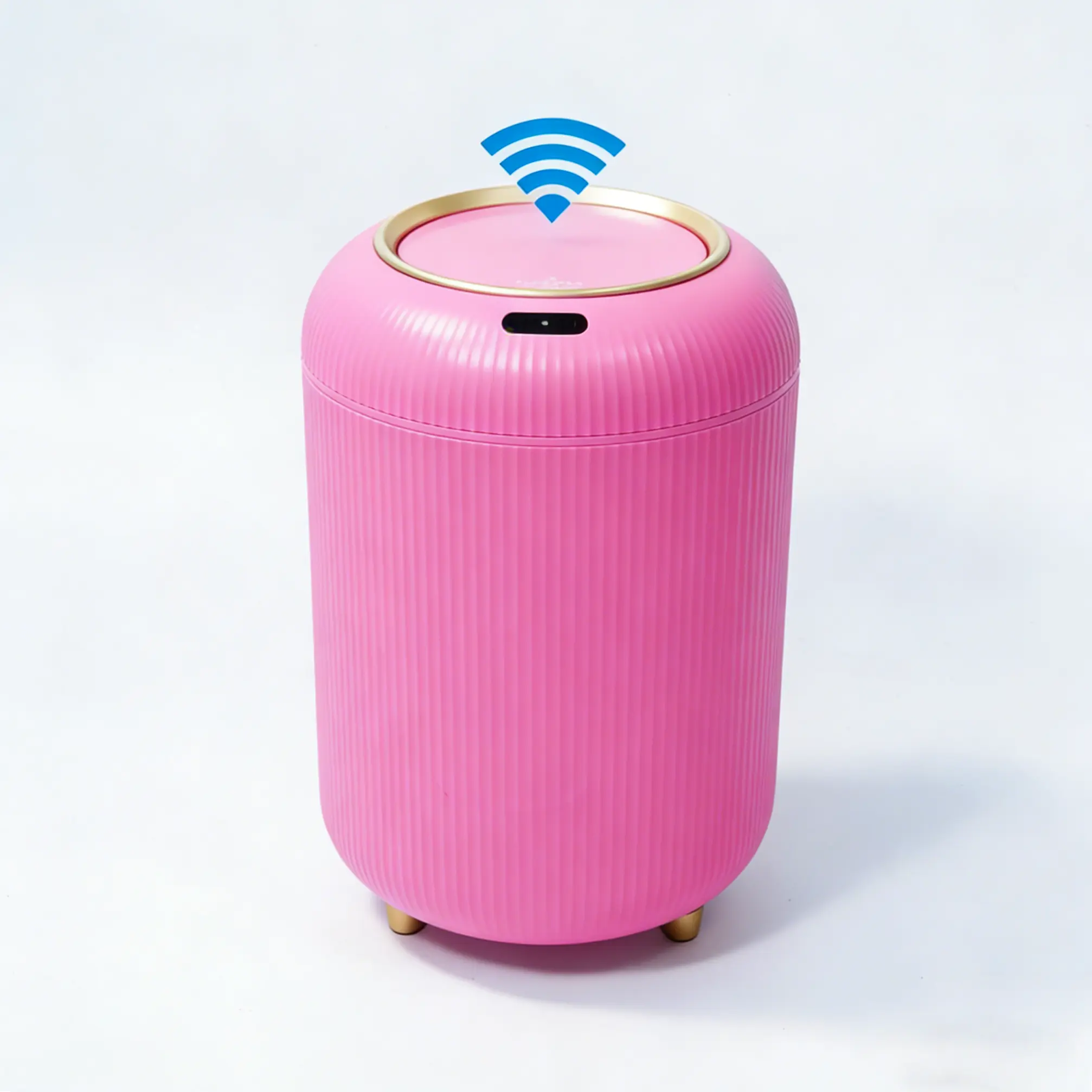 Smart Sensor Automatic Open Trash Can – Infrared sensor-activated, waterproof & compact, odor-blocking design! Perfect for bathroom, bedroom, and kitchen. Your must-have upgrade for a greener home!