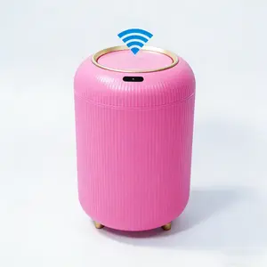 Smart Sensor Automatic Open Trash Can – Infrared sensor-activated, waterproof & compact, odor-blocking design! Perfect for bathroom, bedroom, and kitchen. Your must-have upgrade for a greener home!