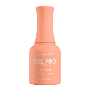 Kiara Sky Gel Pro - Sweet Tangerine HEMA-Free + TPO Free Nail Gel Polish | Intense Pigmentation, Long-Lasting Wear | Finish: Cream 15ml