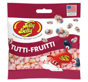 Jelly Belly Tutti Fruitti Peg Bag 3.5oz 12ct