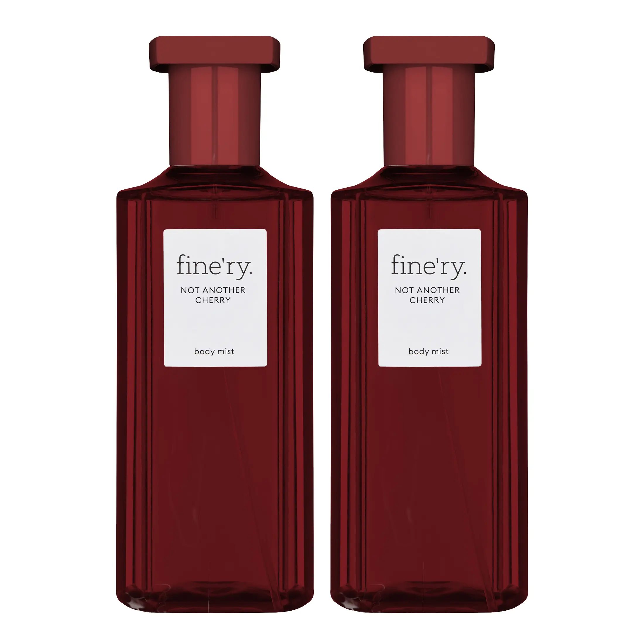 fine'ry Not Another Cherry Women's Body Fragrance Mist, 150ml Body Mist Perfume, 2-Pack