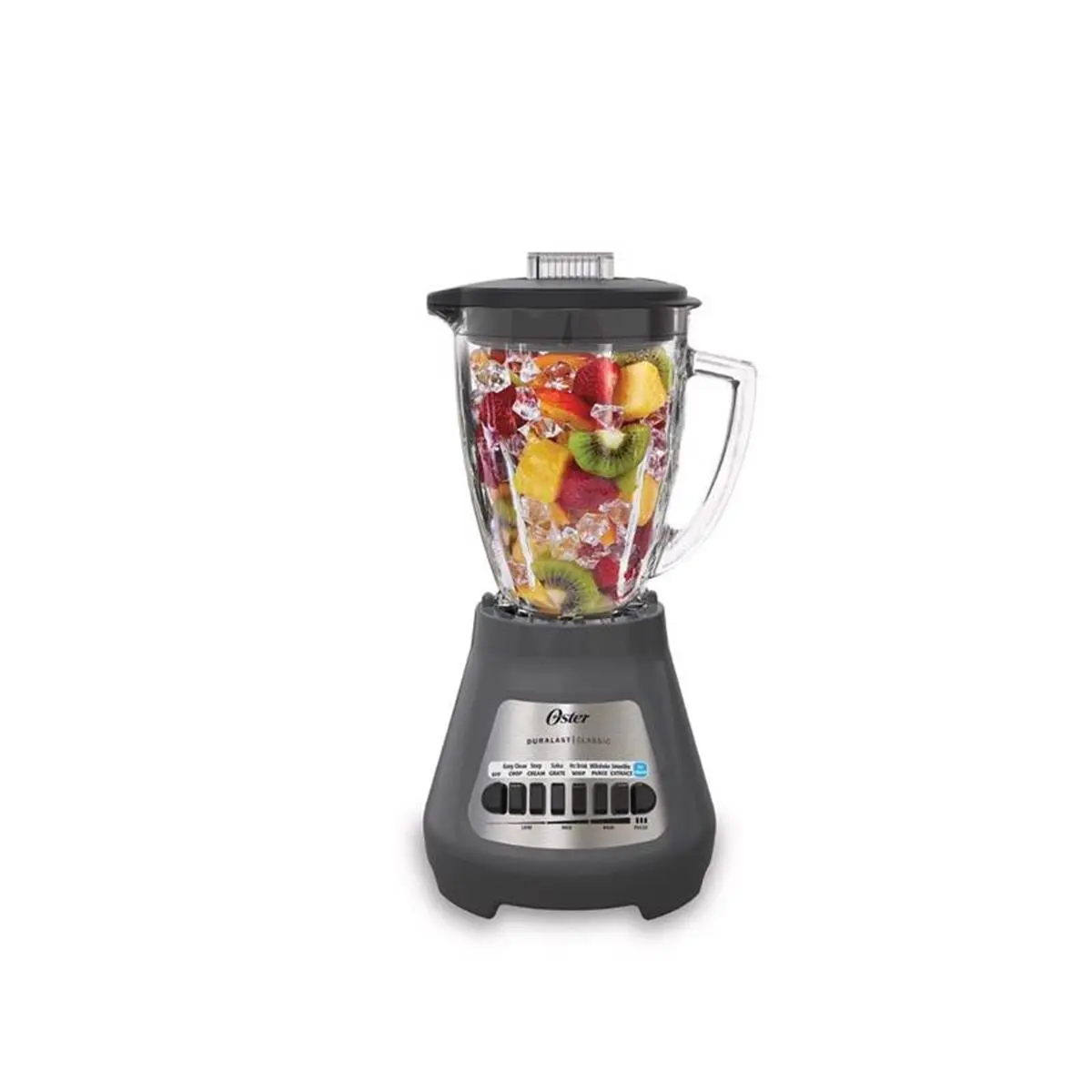 Oster Classic 6-Cup Plastic Blender Jug, 8-Speed Jug Blender, Gray, Blender Jug Blenders