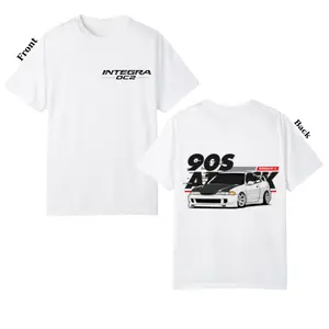 DC2 Integra 90s Sport Compact T-Shirt – Retro JDM Style Coupe Graphic Tee, Vintage Tuner Car Shirt, 90s Import Performance Street Racing Enthusiast Gift