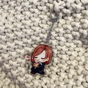 CURSED DOLL QUEEN ACRYLIC KEYCHAIN