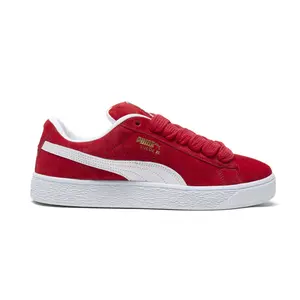 PUMA Womens Suede Xl Lace Up Sneakers Shoes Casual - Red