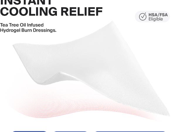 SURVIVEX Burn Dressing Kit with Tea Tree Oil - Hydrogel Burn Pads, Cooling Gels, Non-Adhesive Dressings & Gauze - Complete First Aid for Instant Cooling, Soothing & Relief SURVIVEX Burn Dressing Kit with Tea Tree Oil - Hydrogel Burn Pads, Cooling Gels, Non-Adhesive Dressings & Gauze - Complete First Aid for Instant Cooling, Soothing & Relief