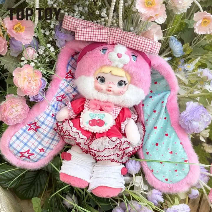 TOPTOY Nommi-American Sweetheart 400% Plush Doll Collectible - Limited Ed, Unisex Stuffed Toy for Ages Above 12, Cute Stuffed Animal