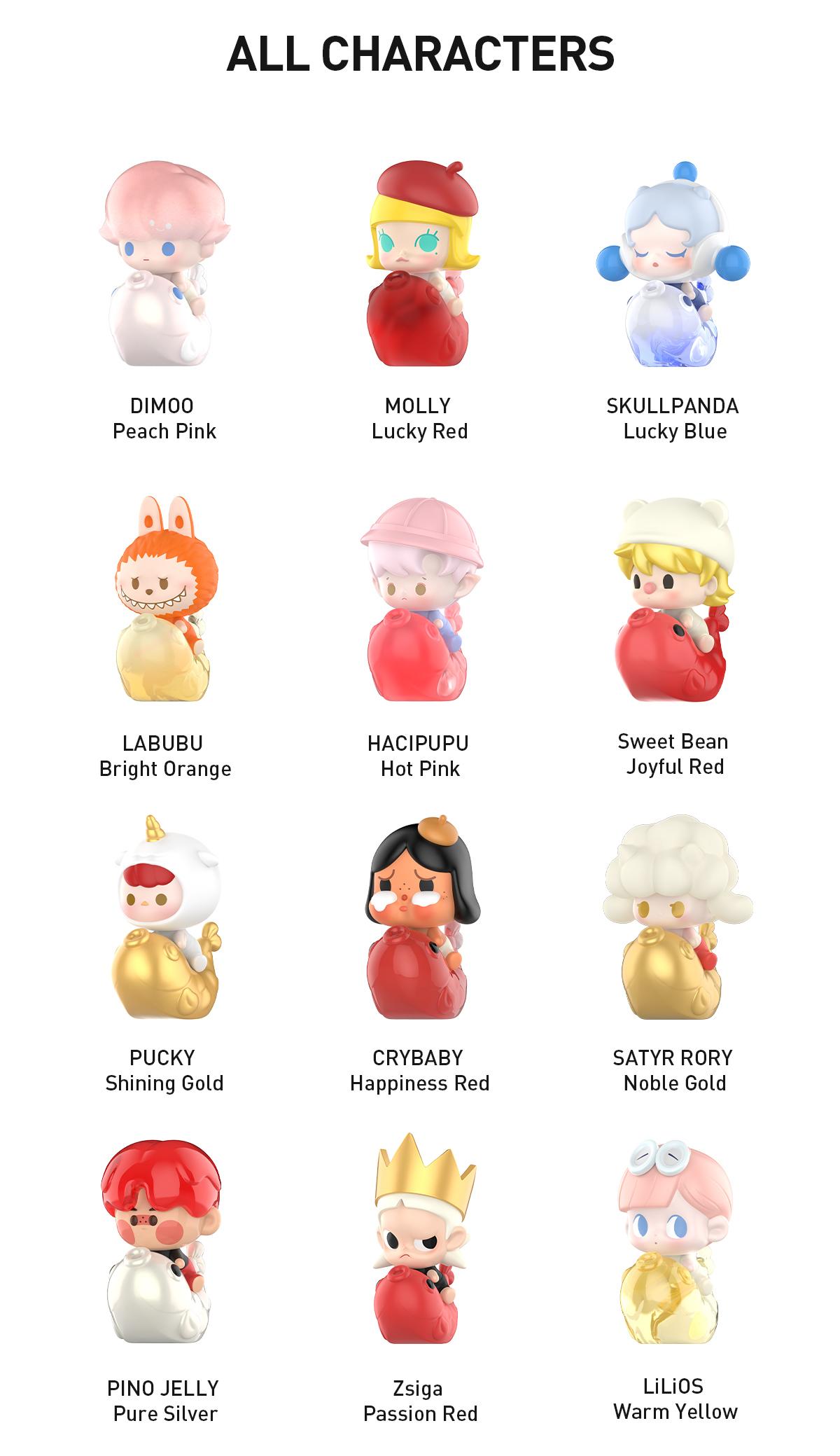 POP BEAN Lucky Charm Series