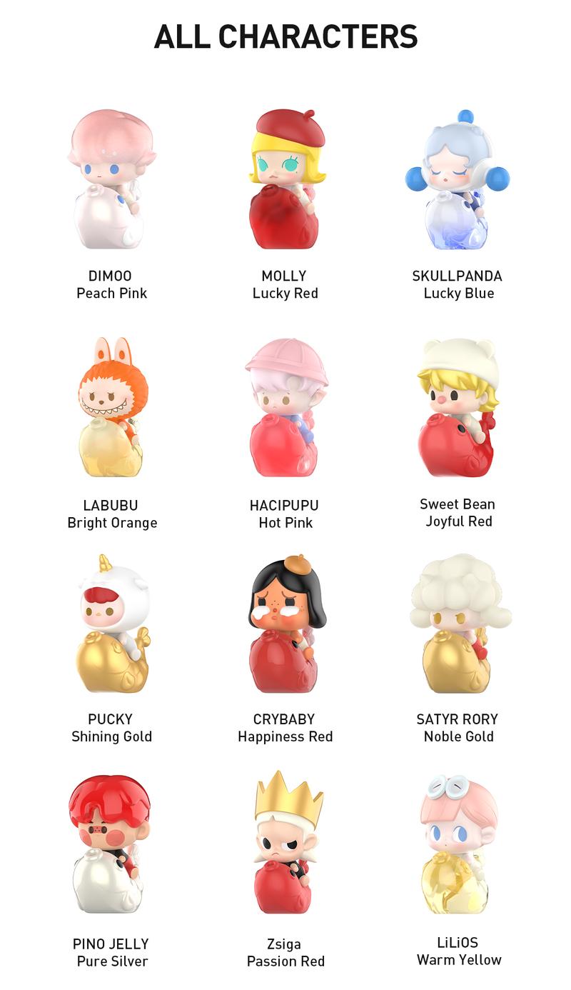 POP BEAN Lucky Charm Series