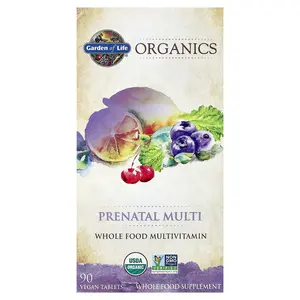 Garden of Life Organics, Prenatal Multi, 90 Vegan Tablets