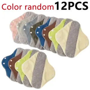 [ 6/12pcs ] Leak-Proof Washable Incontinence Pads - with Graphene Aseptic Layer Provides secure, comfortable, and odor-resistant protection for elderly care needs.