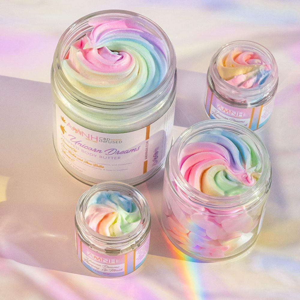 Unicorn Dreams Whipped Body Butter, Shea Blend Moisture for Skin Repair and Care