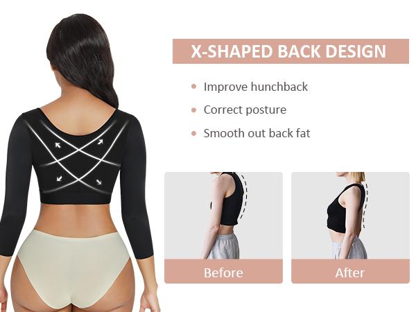 FeelinGirl Upper Arm Shaper for Women Post Surgery Slimming Compression Sleeves Arm Lipo Compression Garments Bras Women FeelinGirl Upper Arm Shaper for Women Post Surgery Slimming Compression Sleeves Arm Lipo Compression Garments Bras Women