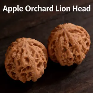 Boutique Paired Wenwan Walnut Handballs - Natural Health Exercise Grip Balls Collection