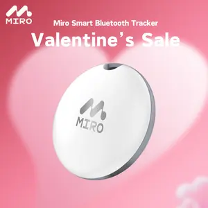 【T1R】Miro Smart Bluetooth Tracker–Compatible with Apple Find My (iOS Only), Backpack, Wallet, Suitcase, IP6 Waterproof – Travel, Daily Use, Outdoor Adventures, Stress-Free Tracking, Perfect Gift for Travelers, Parents & Home Essentials