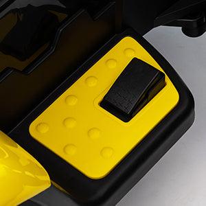 【GARVEE】12V Remote Control Tractor for Kids with 7 LED Lights, Safety Belt, Dual 35W Motors, Trailer, Horn, Music, USB Connectivity, Available in Blue, Green, Red, and Pink