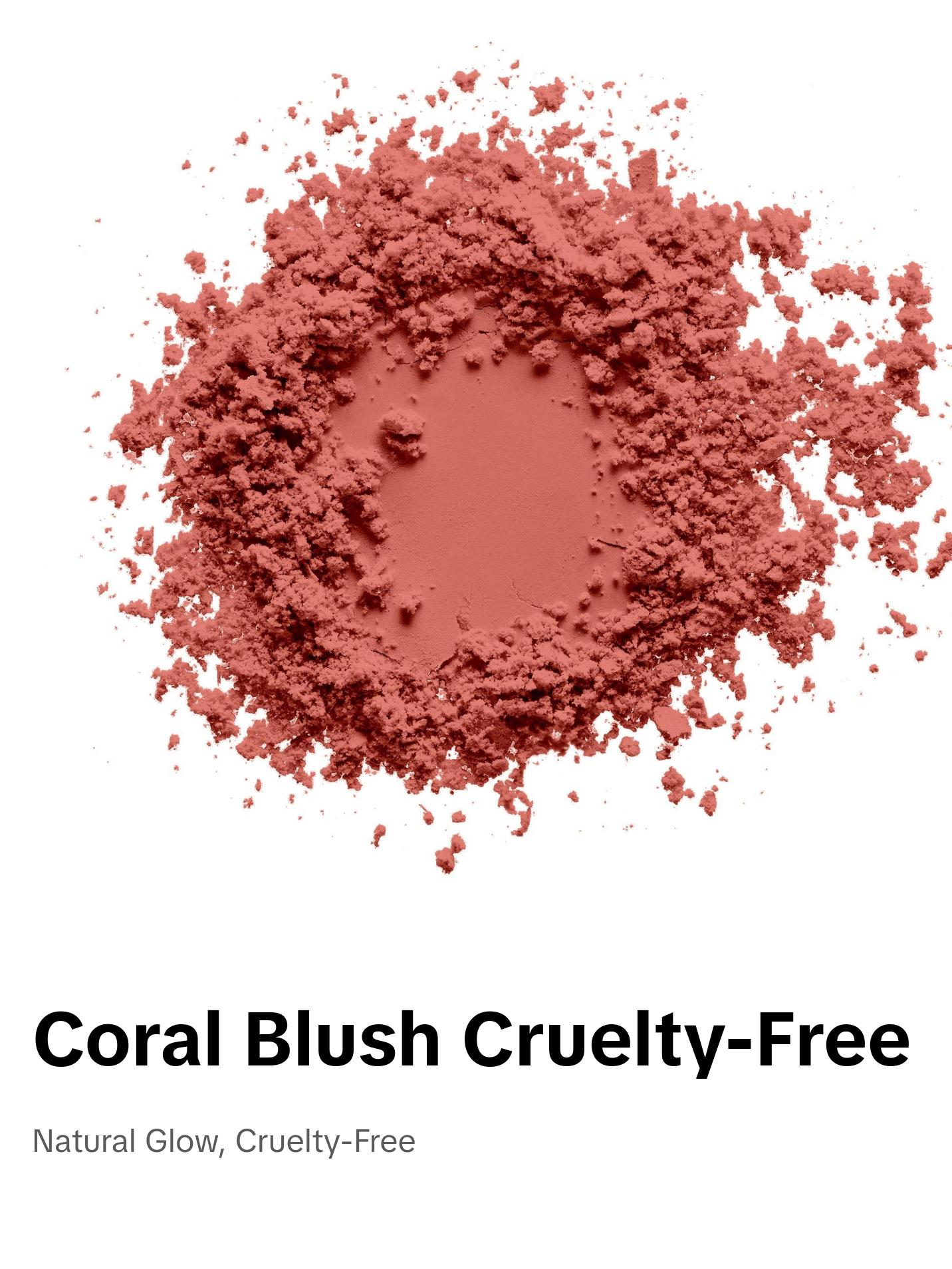 Coral Blush Cosmetic Makeup