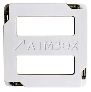 AimBox Golf Training Aid with 4 Extendable Alignment Sticks for Customizable Drills Compact Portable Design for All Levels Golfers