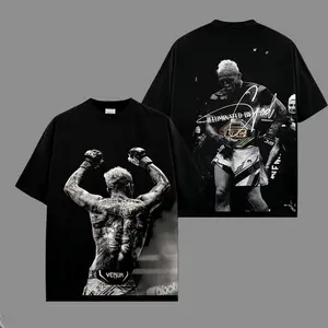 UFC Brazin Charles Oliveira Vintage Washed Cotton Graphic tee, Graphic t-shirts, oversized t Shirt – The Notorious Gift, Gift for fan