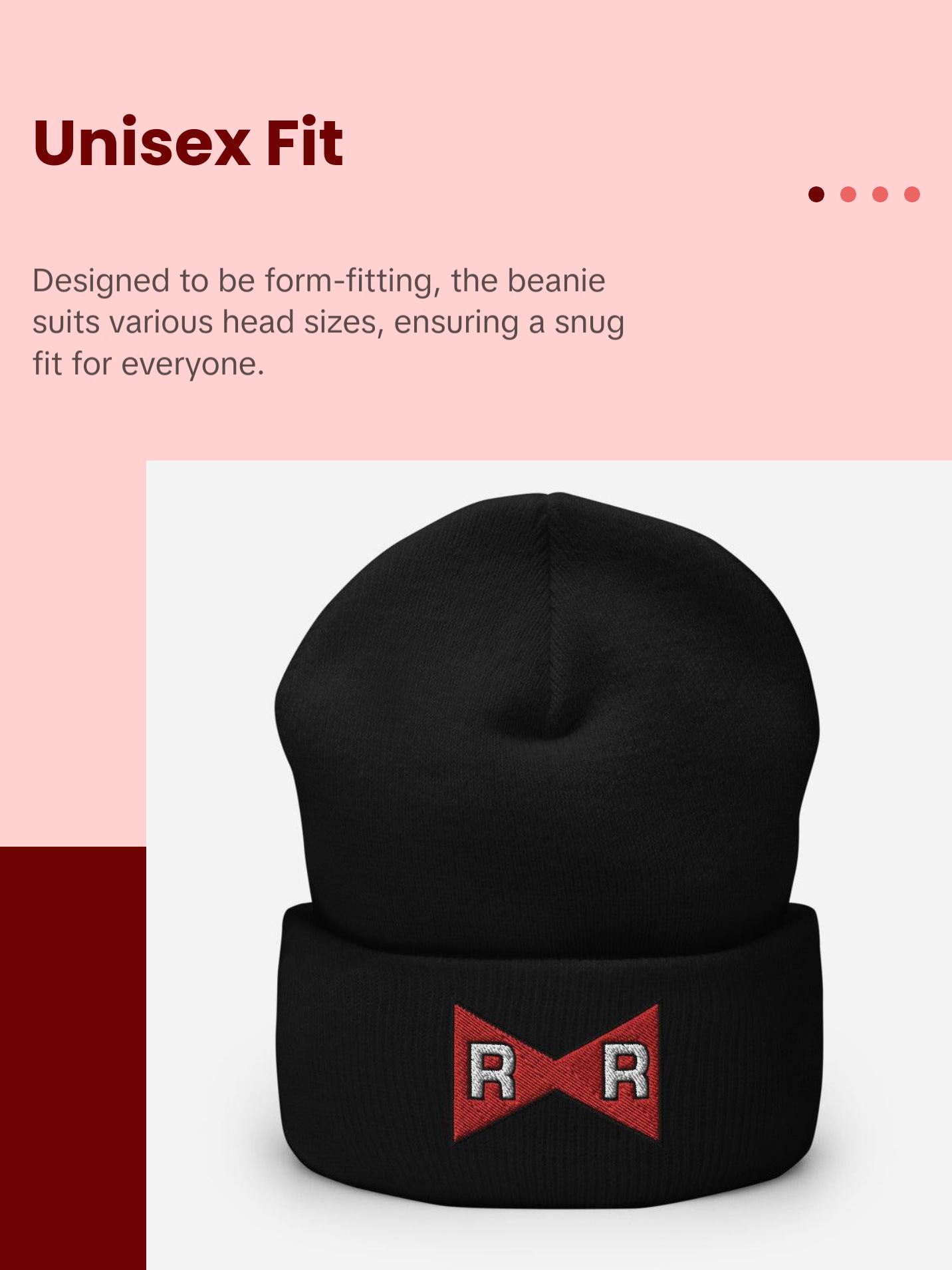 Dragon Ball Z Alliance: Red Ribbon Emblem Beanie