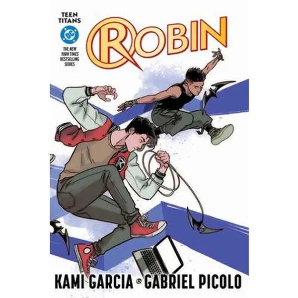 Teen Titans: Robin (Connecting Cover Edition) - English Paperback by Kami Garcia, Exclusive to Direct Comics, 0.85 lbs, 8.9" h x 5.9" l x 0.4" w, Metallic Foil Detail