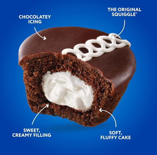 Hostess Twinkies & Cupcakes Variety Pack Snack Cakes 32 pk Delicious Assorted Dessert Golden Sponge Cake with Creamy Filling Frosted Chocolate Cake