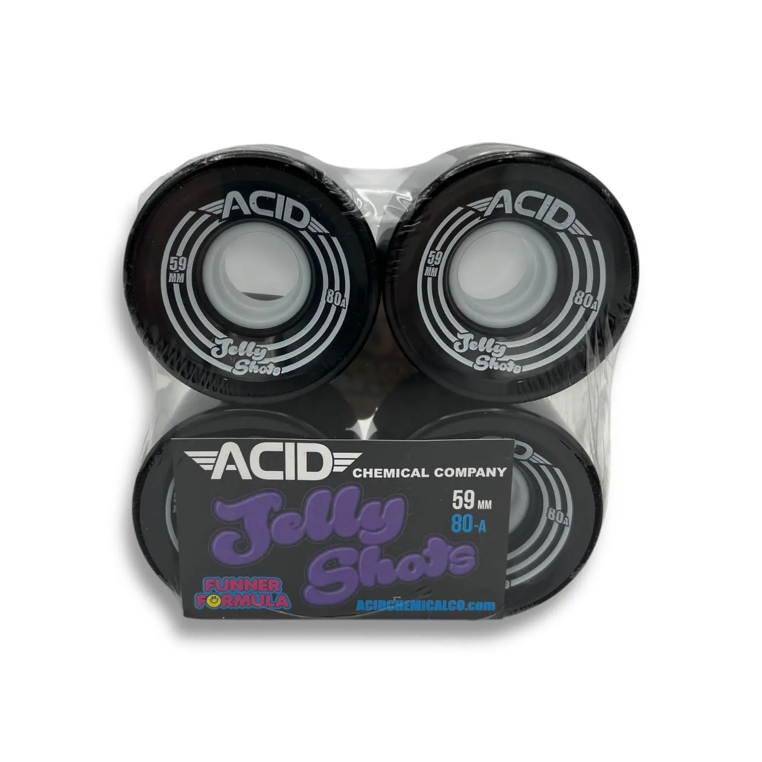 ACID | Jelly Shots Cruiser Wheels | 59mm / 80a ACID | Jelly Shots Cruiser Wheels | 59mm / 80a