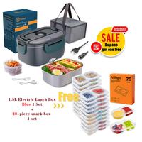 1.5L/Blue/ABY+20Pcs Snack box