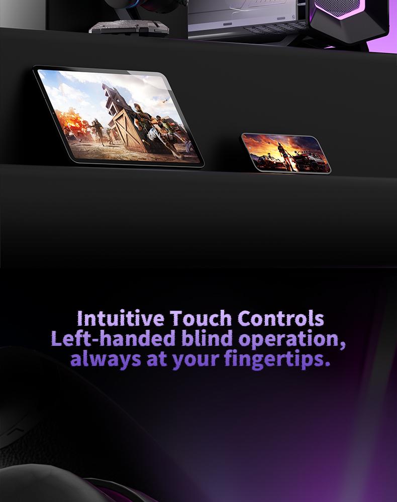 AULA G7 Pro Pink Wireless Gaming Headphones with Mic, 7.1 Surround Sound, Ultra-Low Latency, RGB Over-Ear with Noise-Canceling Mic