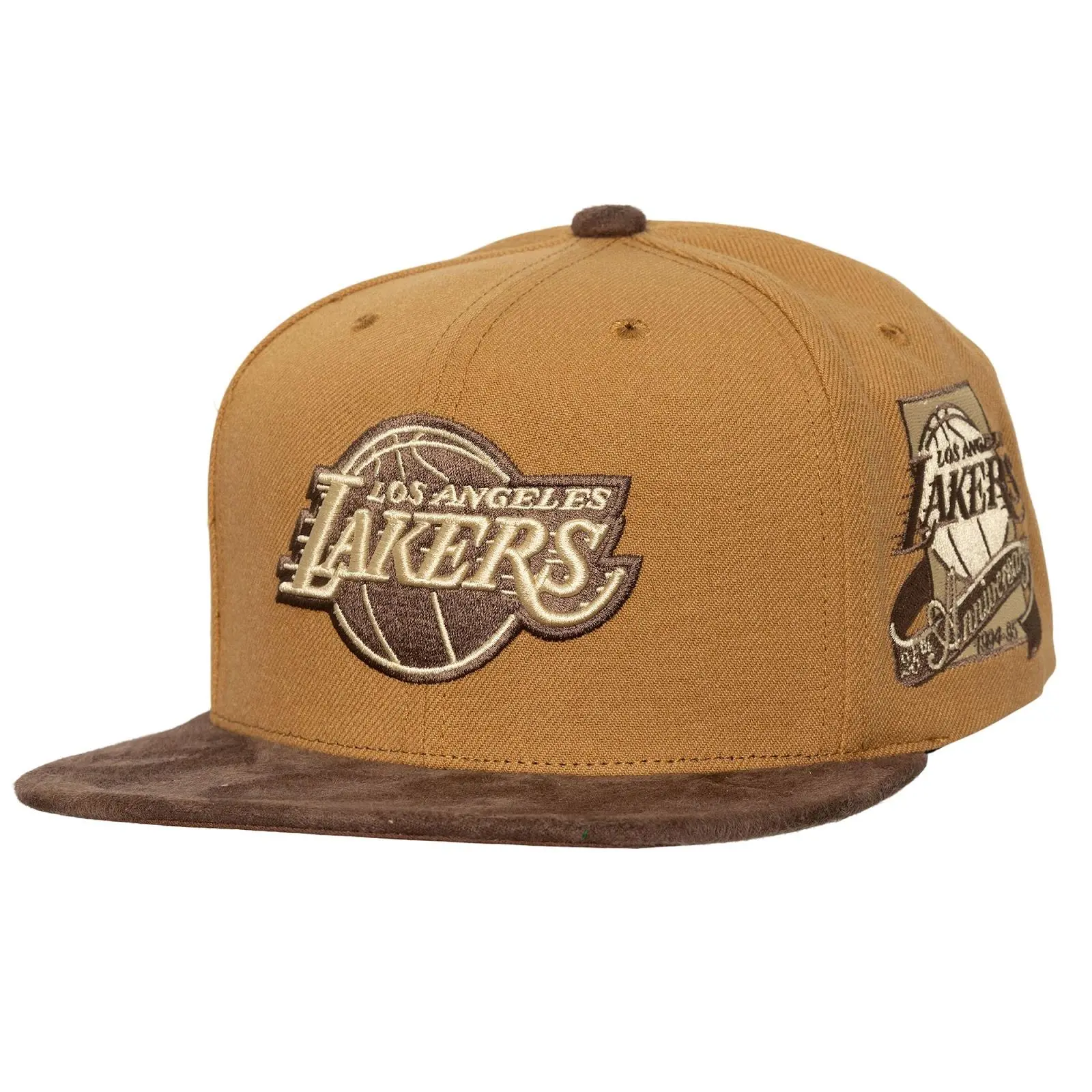 Los Angeles Lakers Brown Casual Strapback Cap, Premium Quality Cap with Snapback Closure, Stylish Quality Hats for Sports Fans