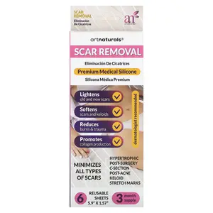 artnaturals Scar Removal, 6 Reusable Sheets