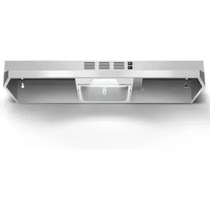 Range Hood 36 inch Under Cabinet, Ducted/Ductless Kitchen Hood 280CFM, Stainless Steel Vent Hood with Rocker Button Control, Stove Hood with 2 Speeds Fan, Bright LED Light