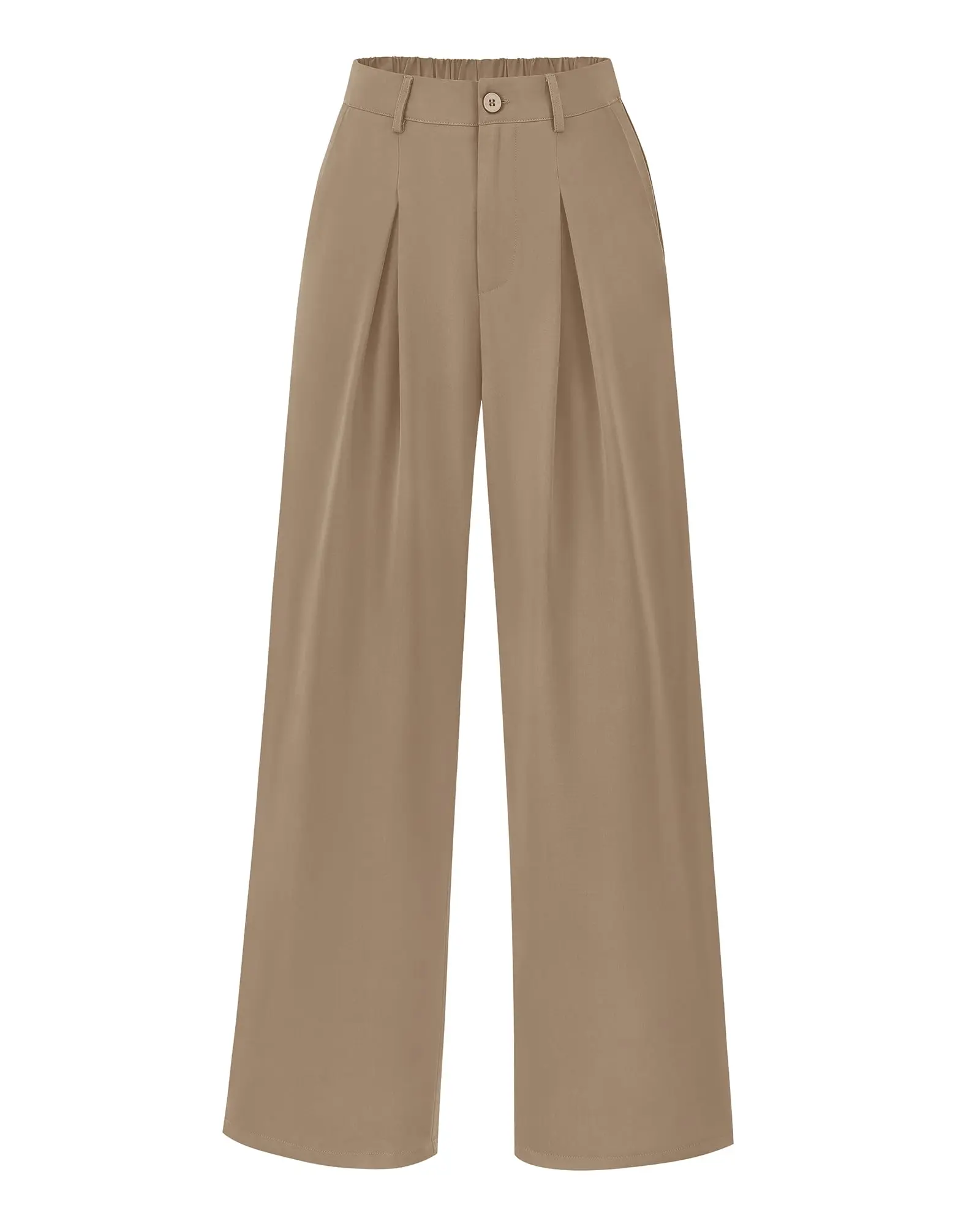 BTFBM Women High Waist Palazzo Pants Summer 2026 Casual Wide Leg Trousers Loose Work Office Business Suit Pant Pockets