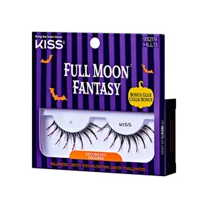KISS Halloween 'Full Moon Fantasy' False Eyelashes, Decorated - Devilish Delight
