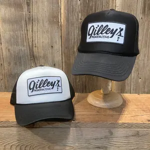 Gilley’s Black Trucker Hat | Pasadena Texas Honky Tonk Cap