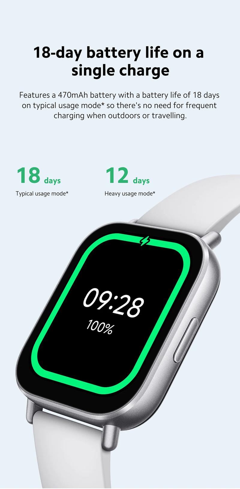 Xiaomi Redmi Watch 5 Active Smartwatch, 2.0" LCD Display, 18 Days of Battery Life, 140+ Sports Modes, 5ATM Waterproof, Bluetooth Calling Wearable Monitoring Resistance Smartphone Charging Screen Wristwatch Xiaomi Redmi Watch 5 Active Smartwatch, 2.0" LCD Display, 18 Days of Battery Life, 140+ Sports Modes, 5ATM Waterproof, Bluetooth Calling Wearable Monitoring Resistance Smartphone Charging Screen Wristwatch