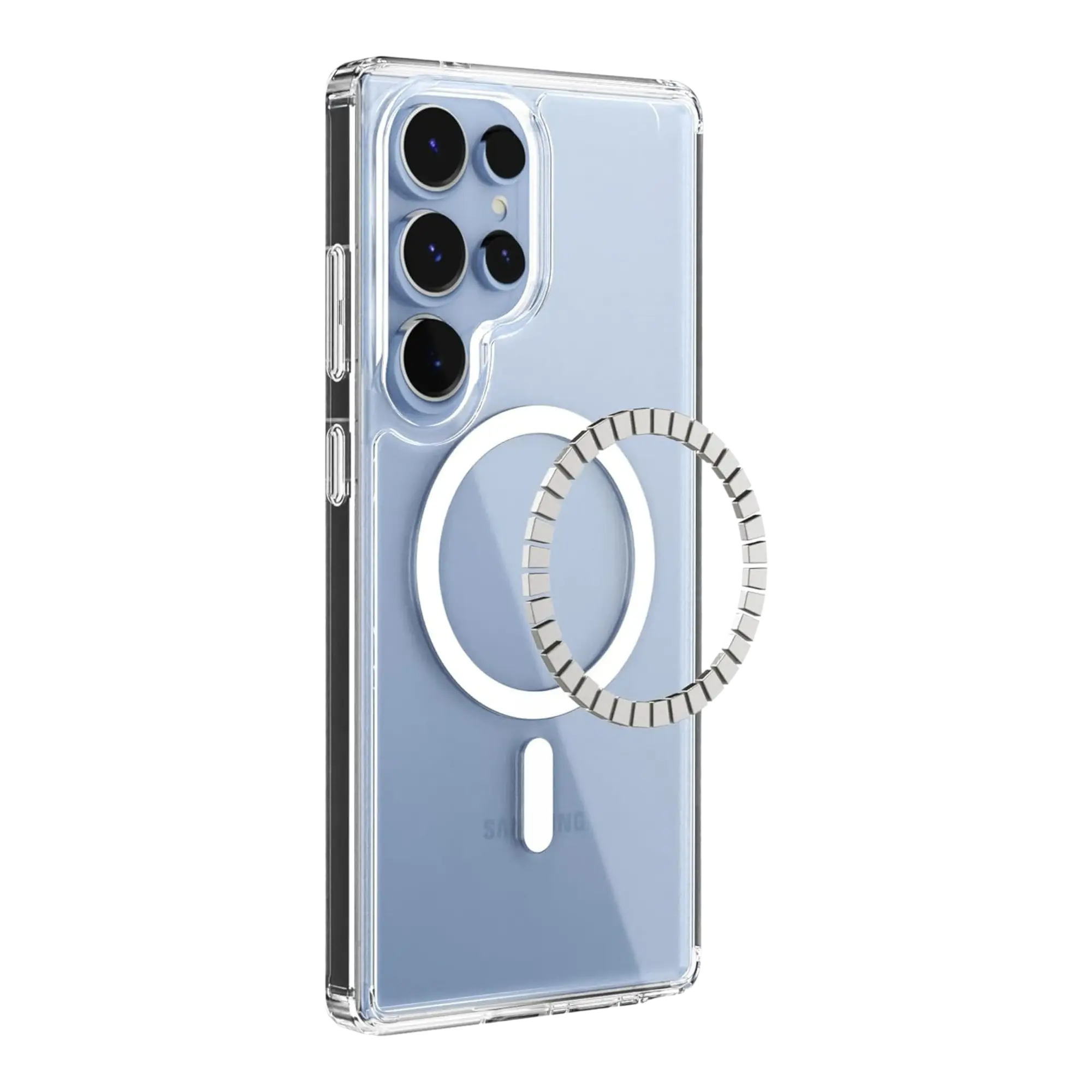 Magnetic Clear Case for Samsung Galaxy S26, S26 Plus, S26 Ultra – Slim Shockproof Transparent Protective Cover