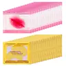 20/30-Piece Adult 24K Gold Crystal Collagen Gel Eye Patches & Pink Lip Mask Pack, Nourishing Hydrator, Moisture-Boosting Firming Repairing Restoring Skincare, Valentine's Beauty Treat, Under Eye Patches