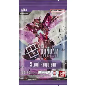 Gundam Steel Requiem 9 Booster Packs - GD03 - 9 Packs