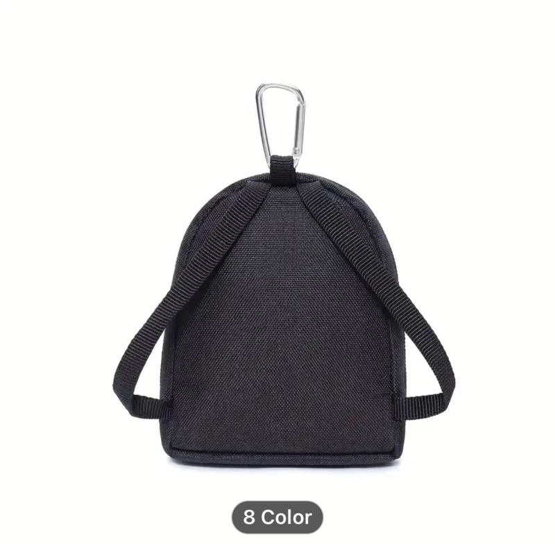 Ben Davis Mini Backpack for Men and Women, 8 Color Options, Handheld Clip, Key & Wallet Features, Ideal for Everyday Use