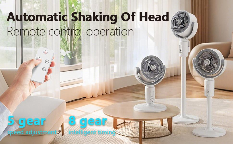 2026 Upgraded 3-in-1 Circulator Fan for Home, Standing & Desktop & Ground Mode, 3D Loop Cooling Oscillating Pedestal Fan with Remote, 9 Speeds, 20dB Quiet DC Motor, 12H Timer Airflow Fan for Bedroom Office 2026 Upgraded 3-in-1 Circulator Fan for Home, Standing & Desktop & Ground Mode, 3D Loop Cooling Oscillating Pedestal Fan with Remote, 9 Speeds, 20dB Quiet DC Motor, 12H Timer Airflow Fan for Bedroom Office
