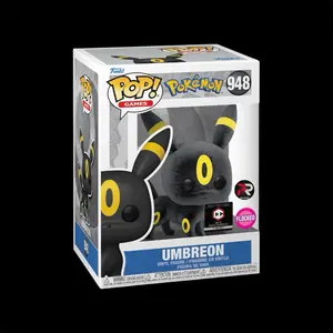 Funko Pop Anime Umbreon Pre-release Chalice Collectibles Exclusive Flocked