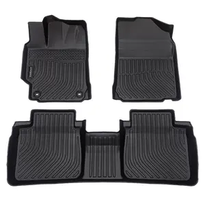 COLANAT for Toyota Camry 2012-2017 Floor Mats 1st & 2nd Row Set (Gas Model Only), 3D Custom Fit All-Weather Car Liners, High-Wall Waterproof, Eco-Friendly Odorless, Non-Slip, Scratch-Resistant, Easy Clean