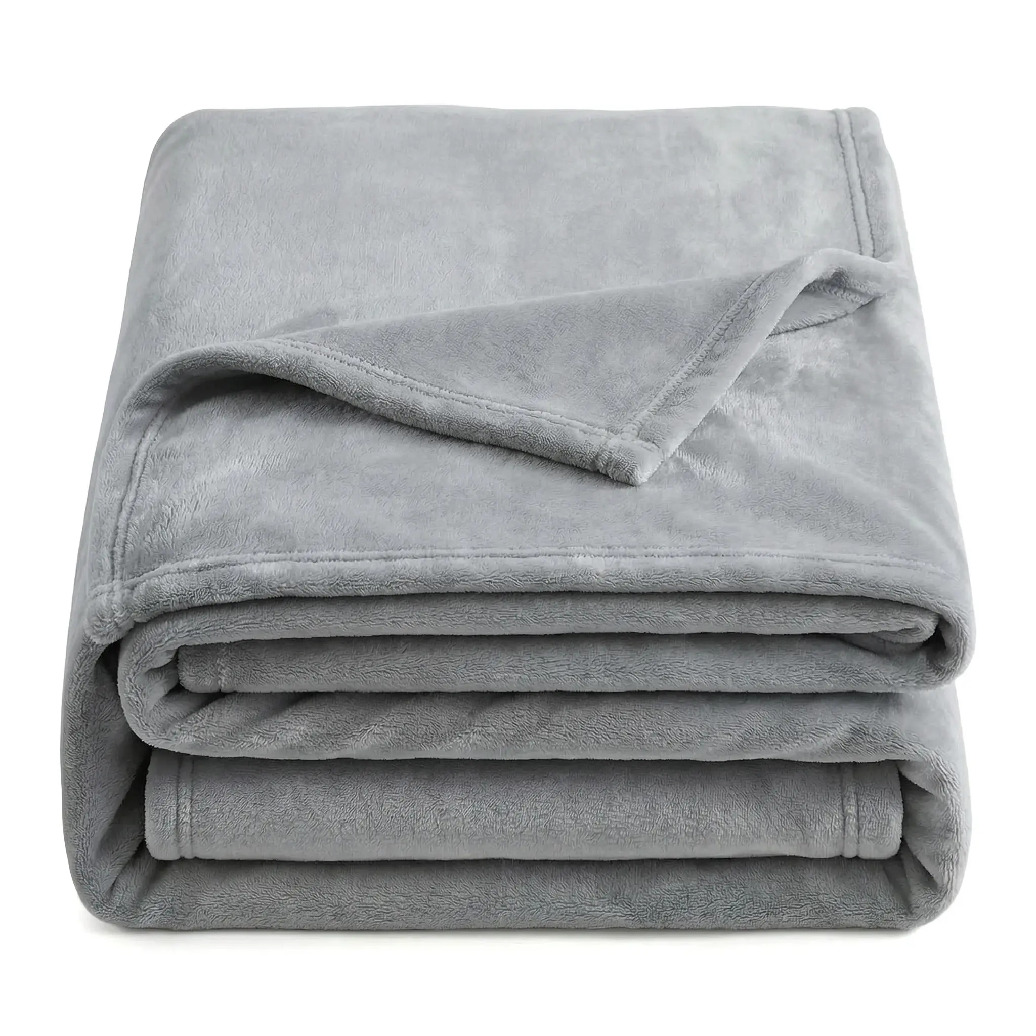 All Season Fleece Blanket, Soft Flannel Throw Blanket for Bed, Sofa, Couch & Travel, Breathable 270GSM Cozy Blanket, Twin Full Queen King Sizes, Perfect Alternative to Heated Blankets