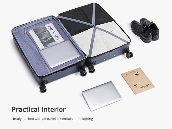 Sweet Furniture F Hardside Expandable Luggage, 20 inch Carry on Lightweight Suitcase with Spinner Wheels, TSA Lock, Telescopic Handle and ABS Durable Material Sweet Furniture F Hardside Expandable Luggage, 20 inch Carry on Lightweight Suitcase with Spinner Wheels, TSA Lock, Telescopic Handle and ABS Durable Material