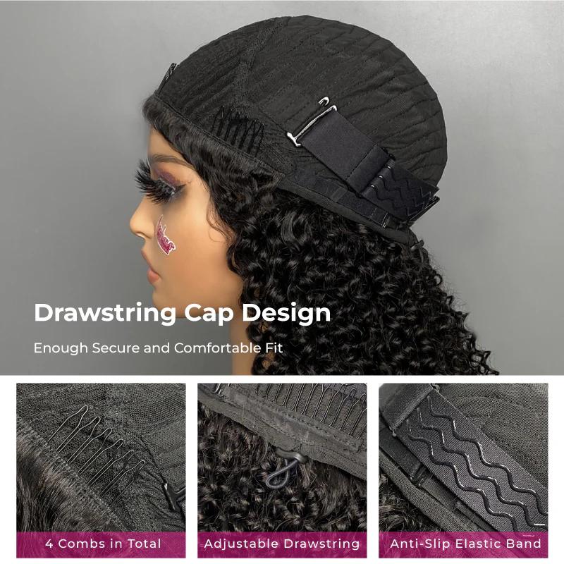 ISEE HAIR Human Hair Half Wig Loose Curly Glueless Drawstring Wig, Invisible Hairline, Seamless Blend, Flip Over Design, Minimal Leave-Out, Beginner Friendly, Quick Install, Natural Looking, Summer Hairstyles#SoHoChic #TikTokShopBackToSchool ISEE HAIR Human Hair Half Wig Loose Curly Glueless Drawstring Wig, Invisible Hairline, Seamless Blend, Flip Over Design, Minimal Leave-Out, Beginner Friendly, Quick Install, Natural Looking, Summer Hairstyles#SoHoChic #TikTokShopBackToSchool