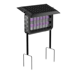 Nexillumi-Detachable Solar 5000V XL Heavy Duty Bug Zapper - 8000mAh Battery,  Detachable Panel Waterproof Mosquito Killer Fly Trap for  Indoor & Outdoor Mosquito Killer Lamps