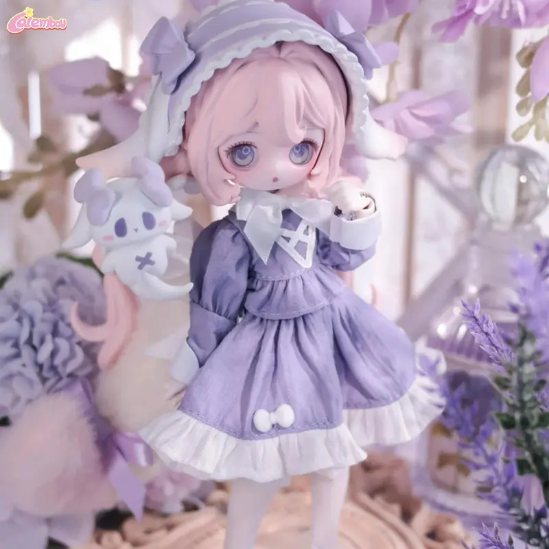 The Luluelf Story Series BJD Blind Box, 1/8 Cute Collection Ball Jointed Doll, Kawaii BJD Action Figure Toys Birthday Christmas Gifts for Girls Boys Sealed Hobby Box Random Surprise Set