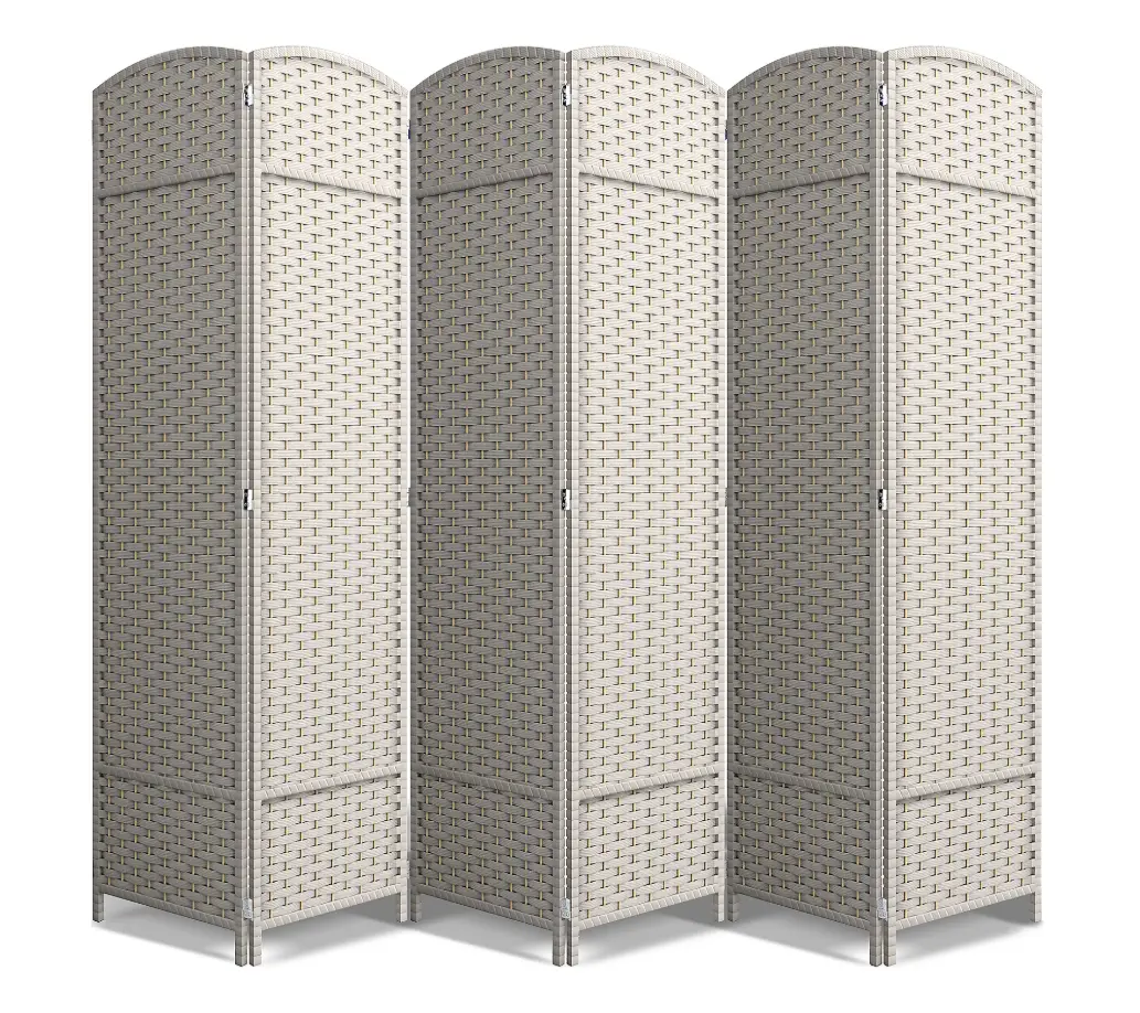 6 Panel Room Divider 6 ft. Tall
