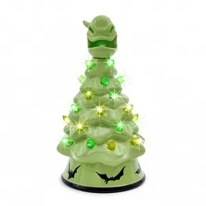 Disney The Nightmare Before Christmas Oogie Light-Up Ceramic Christmas Tree